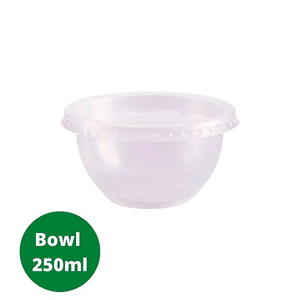 POTE BOWL 250ML SOBRETAMPA C/20 UNIDADES