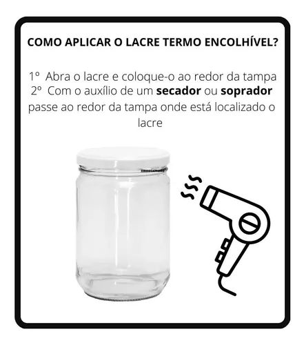 LACRE CAPSULA 28X40 VERMELHO FECHADO PAC C/1000