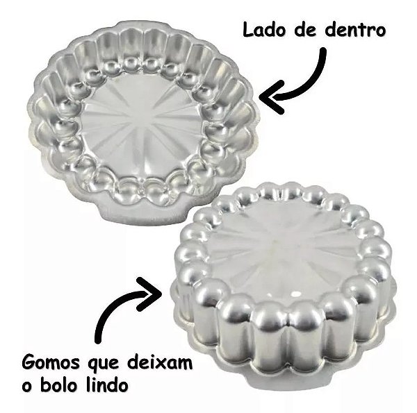 FORMA BALLERINE DECORADA M 22X6CM ALUMINIO