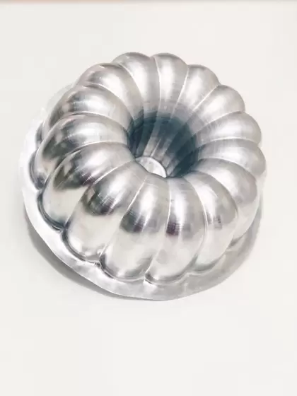 FORMA SUICA DECORADA N3 G 22X9CM ALUMINIO