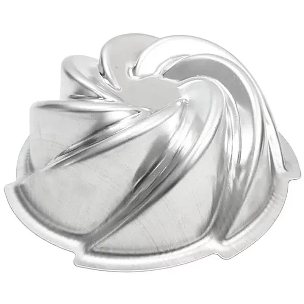 FORMA BOLO VULCAO P 13X6CM ALUMINIO