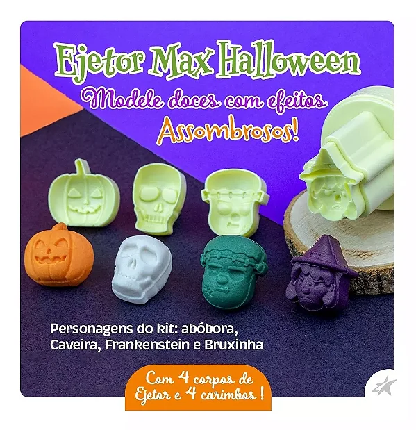 KIT EJETOR MAX HALLOWEEN