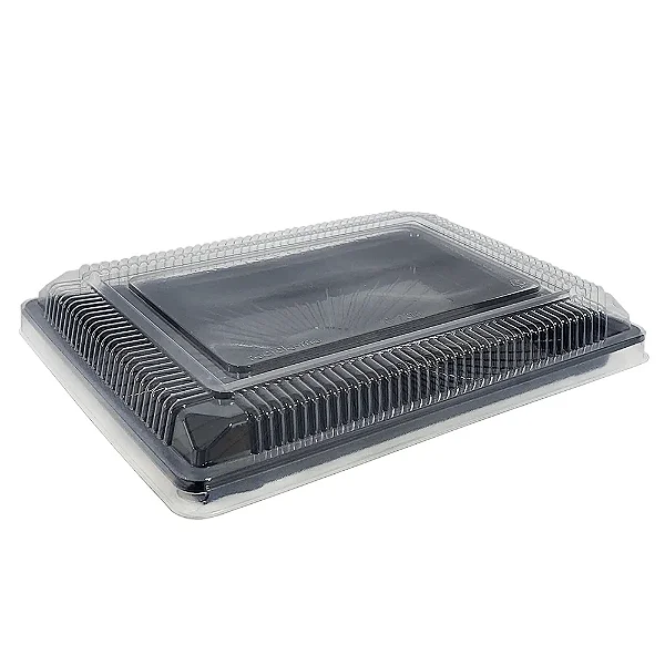 G 72 BANDEJA RETANGULAR FUNDO PRETO C/100 UND