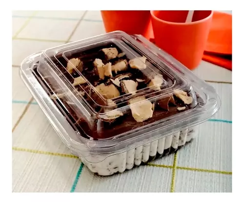 G 721 POTE RETANGULAR 800ML CRISTAL C/100