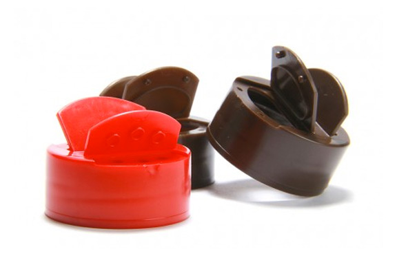 FRASCO PLASTICO 130ML COM TAMPA PRETA TEMPERINHO C/6 UND