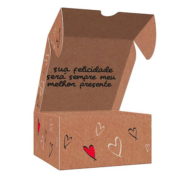 CAIXA PRACTICE 4 DOCES AMOR DOCE C/10 UND 4X8X8CM