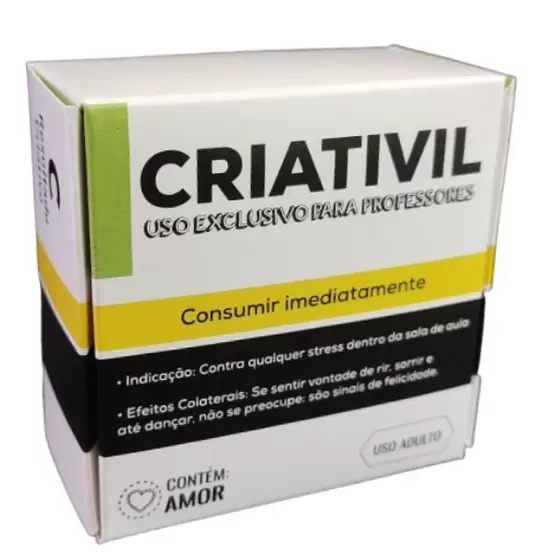 CAIXA PRACTICE 4 DOCES CRIATIVIL C/10 UND 4X8X8CM