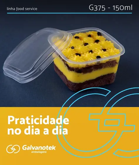 G 375 SF POTE QUADRADO 150ML C/10 UND
