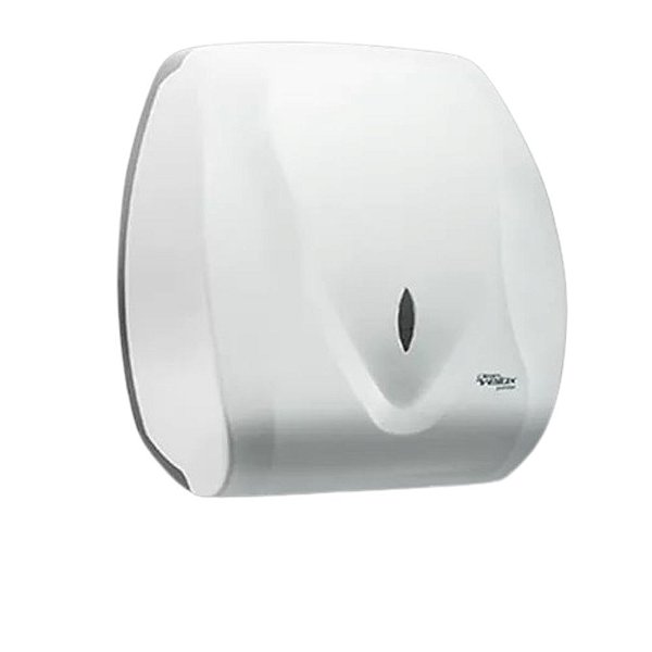 DISPENSER PAPEL TOALHA INTERFOLHADO VELOX BRANCO PAREDE