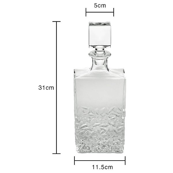 GARRAFA CRISTAL DE CHUMBO 700ML REF 27778