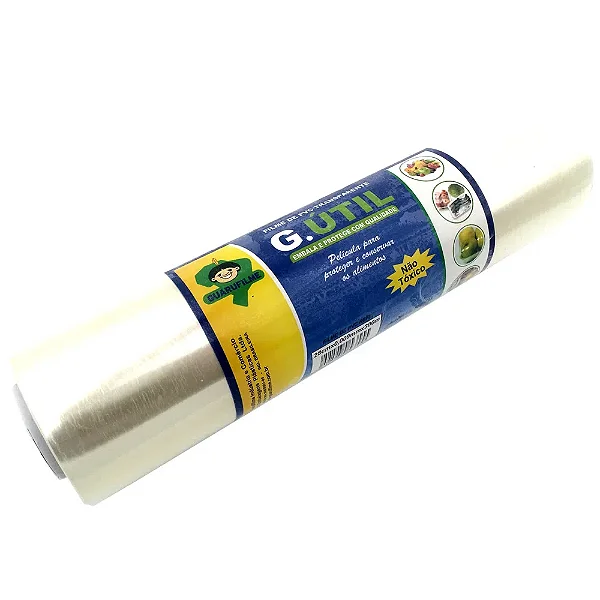 FILME PVC 28CM X 300 METROS X 011 GUARUFILME