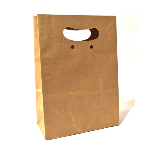 SACOLA PAPEL KRAFT BOCA DE PALHACO 23,5 X 10 X 39 C/10