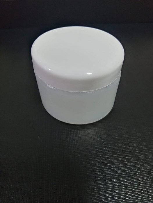 POTE PLAST 60ML TRANSP COM TAMPA BRANCA C/10 UNID