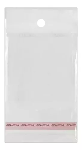 SACO ADESIVADO TRANS 15X20 3ABA E SOLAPA 100