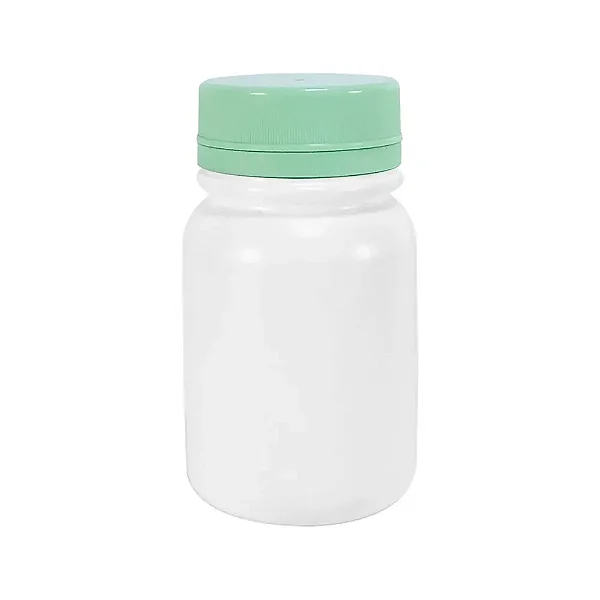 POTE PLASTICO R35 TAMPA VERDE BB C/10