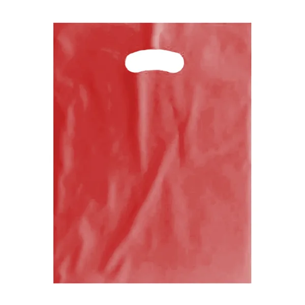 SACOLA 20X30 VERMELHA ALÇA VAZADA C/100