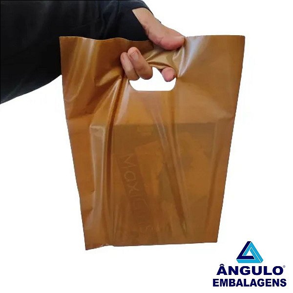 SACOLA AD 30X40 OURO ALCA VAZADA C/50