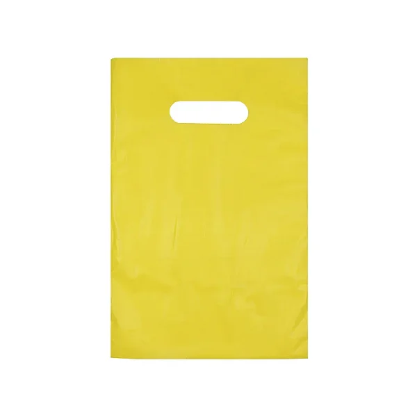 SACOLA AD 40X50 AMARELA ALCA VAZADA C/50