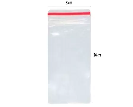 SACO ZIP LOCK N.13 8X24 C/100