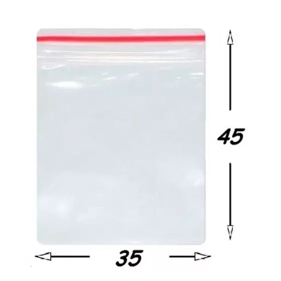 SACO ZIP LOCK N.12 35X45CM C/100