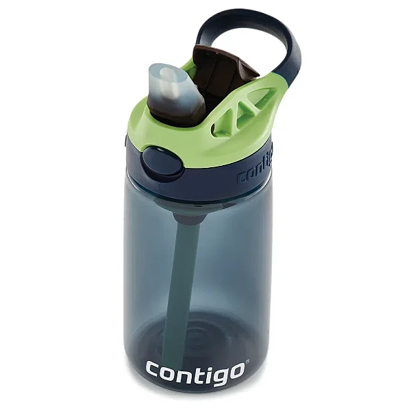 GARRAFA SQUEEZE CONTIGO KIDS VERDE E AZUL 414ML