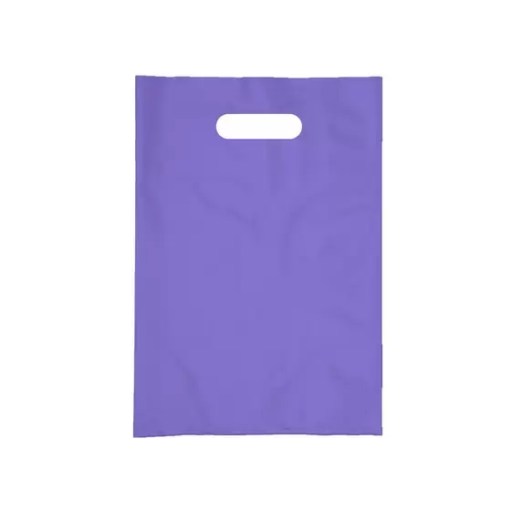 SACOLA 30X40 LILAS ALÇA VAZADA C/100