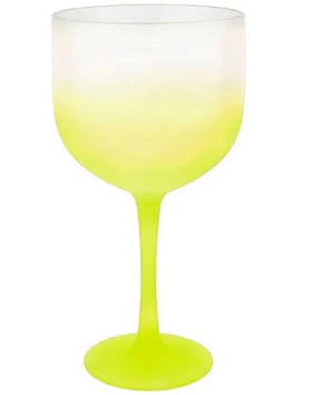 TACA GIN AMARELO DEGRADE 600ML