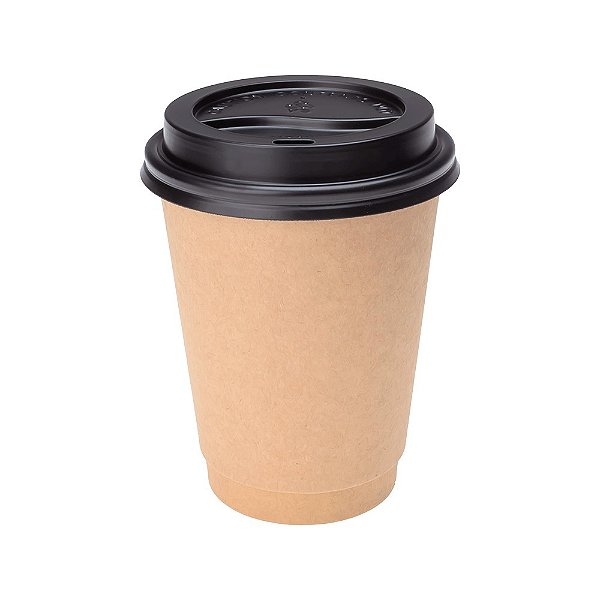 COPO TERMICO DE PAPEL KRAFT 120ML C/25 UND