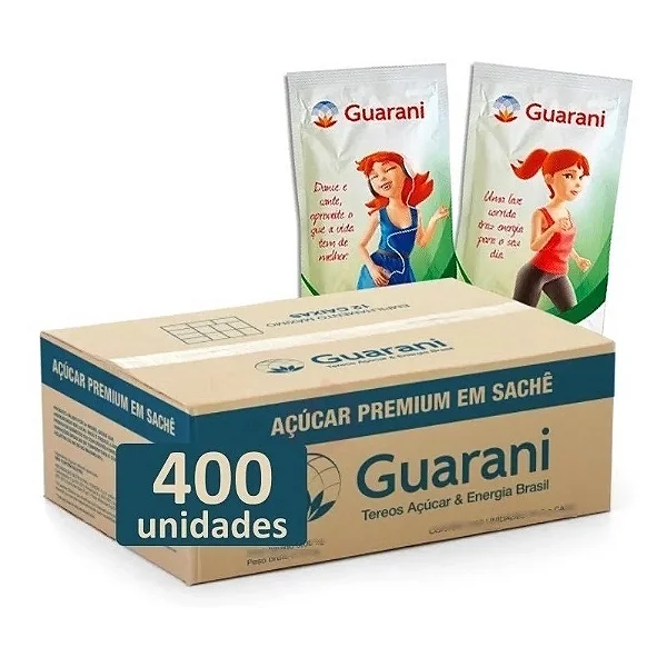 SACHE ACUCAR 5GR C/400 UND GUARANI