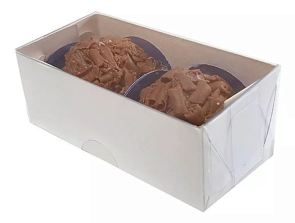 CAIXA BASIC 2 DOCES FUNDO BRANCO PCT C/10 UND