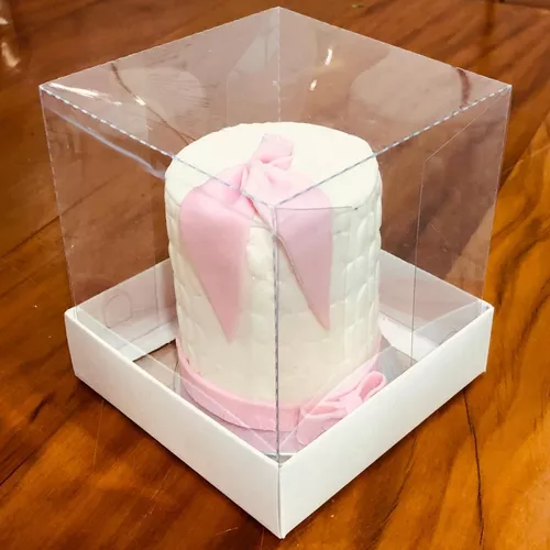 CAIXA FUNDO PAPEL BRANCO COM ACETATO G 14,4X14,4X16 500G UNIDADE