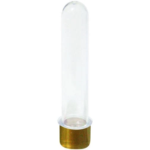 TUBETE M 40ML C/ TAMPA DOURADA C/10