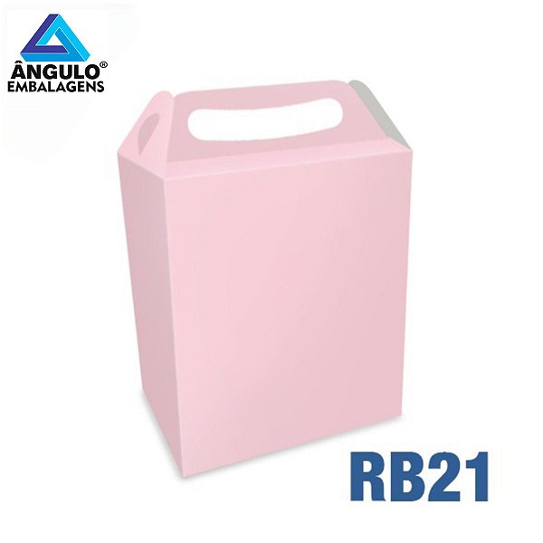 CAIXA MALETA ROSA BEBE 17X7X20CM UNIDADE- RB21