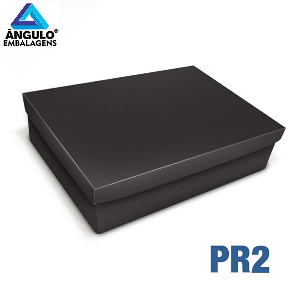 CAIXA PRESENTE RETANGULAR PRETA 29,5X20X7,7CM UNIDADE - PR2