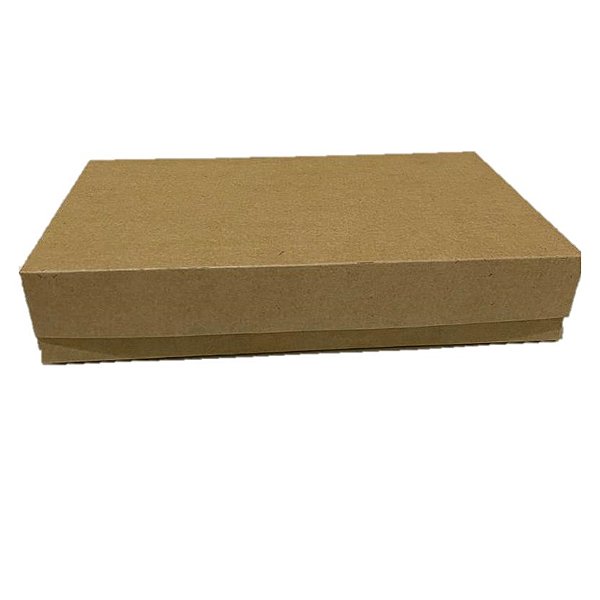 CAIXA RETANGULAR KRAFT 23X16X9CM UNIDADE - K333