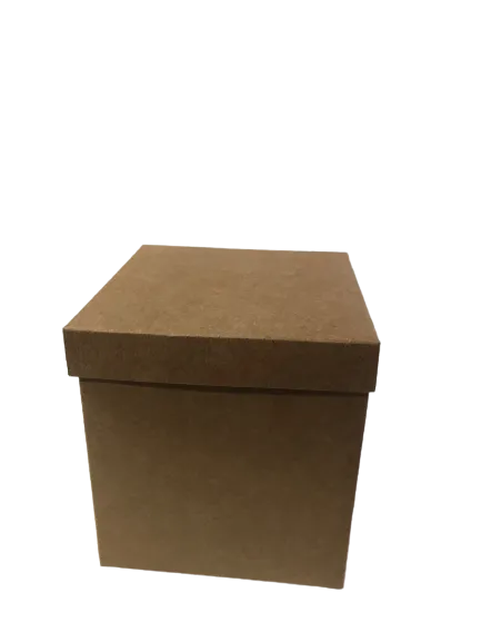 CAIXA CUBO KRAFT 11X11X12CM UNIDADE - K212