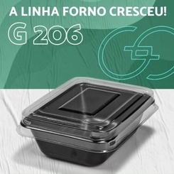 G 206 FORMA FORNEAVEL PRETA 500ML C/10 16x12x7
