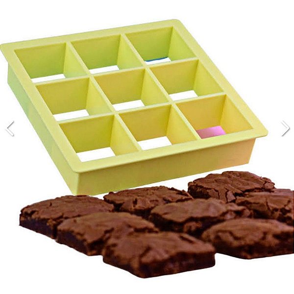 CORTADOR BROWNIE 5X5 CORTA 9 UNIDADES