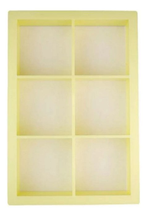 CORTADOR BROWNIE 6x6 CORTA 6 UNIDADES