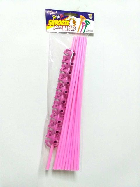 VARETA BALAO ROSA BEBE C/10