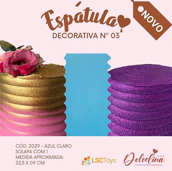 ESPATULA COR AZUL UNIDADE N.3