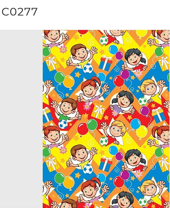 BOBINA PRES.60CM INFANTIL CRIANCAS R.277