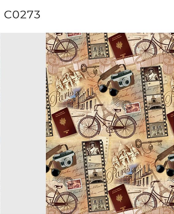 BOBINA PRES.60CM CASUAL BIKE, PARIS 273