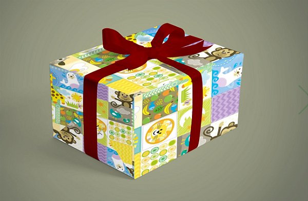 BOBINA 40CM INFANTIL REF 307 QUAD EM ANIMAIS