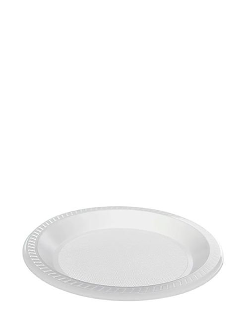 PRATO 21CM RASO BRANCO PACOTE C/10