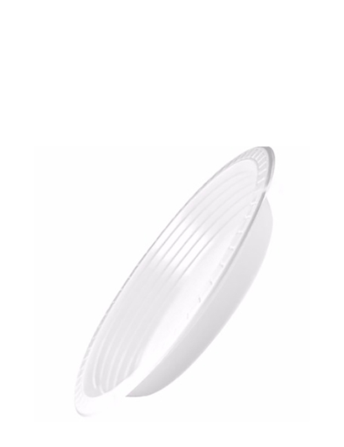 PRATO 21CM FUNDO BRANCO PAC C/10