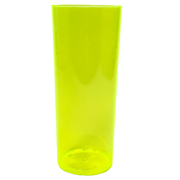 COPO LONG DRINK 350ML VERDE FLUOR UND