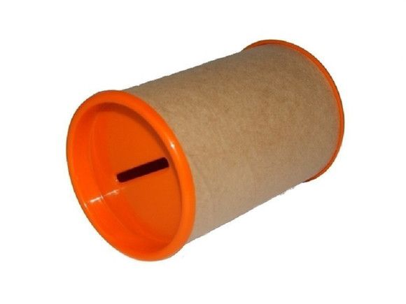 COFRE PAPELAO TAMPA LARANJA C/10
