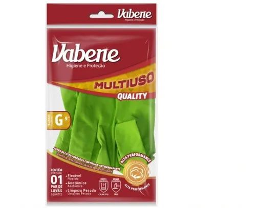 LUVA MULTIUSO VERDE G
