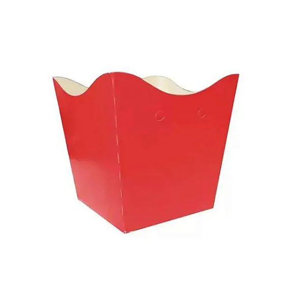 CACHEPO PEQ. VERMELHO LISO C/10